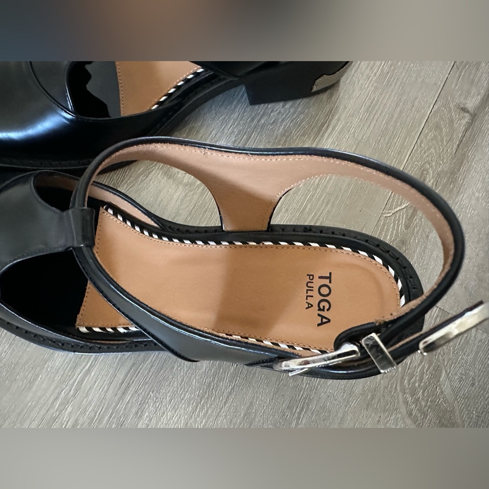 New Toga Pulla Sling Back Oxfords - Picture 3 of 10